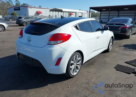 2013 Hyundai Veloster z USA, uszkodzony, nr VIN KMHTC6AD8DU171727